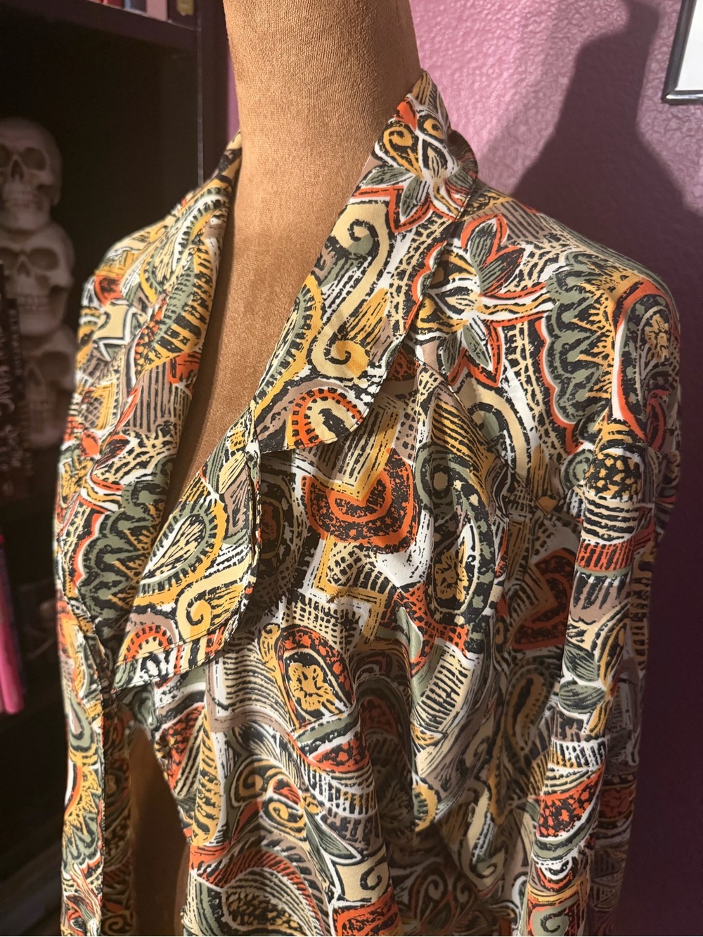Vintage Josephine women’s blouse- 1970’s vibe